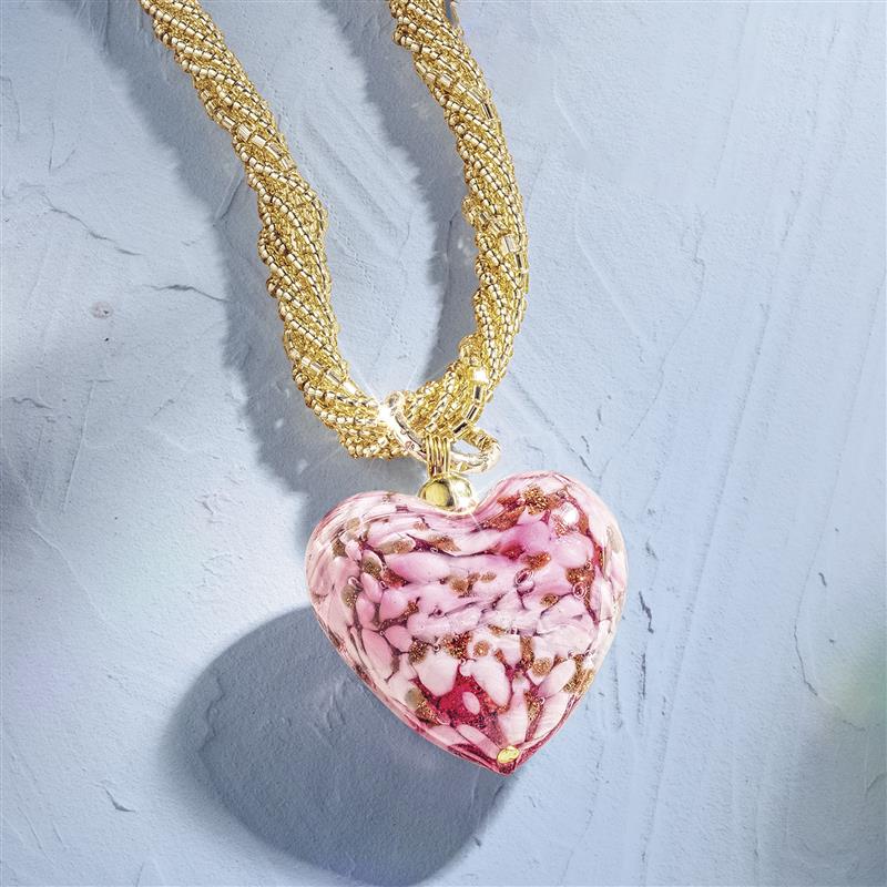 Murano Love Language Pendant & Chain